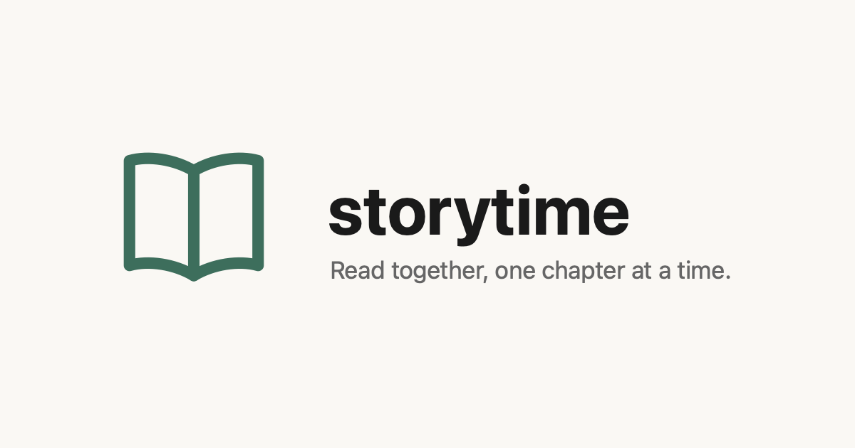 The storytime link preview card